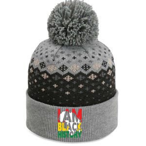 I Am Black History Month African American Pride Celebration The Baniff Cuffed Pom Beanie