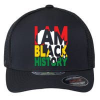 I Am Black History Month African American Pride Celebration Flexfit Unipanel Trucker Cap