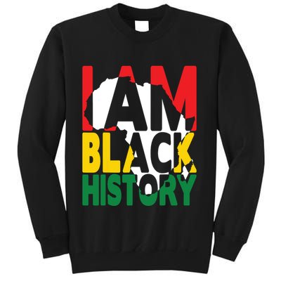 I Am Black History Month African American Pride Celebration Sweatshirt