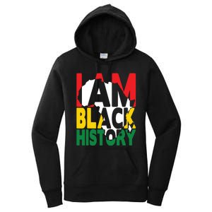 I Am Black History Month African American Pride Celebration Women's Pullover Hoodie