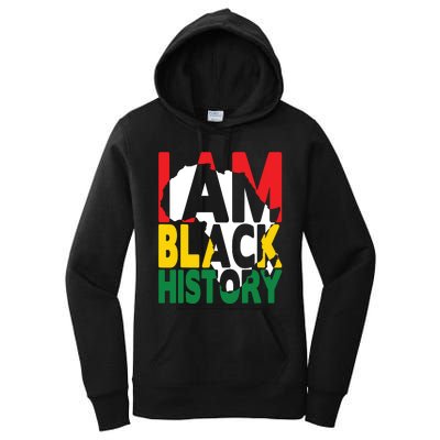 I Am Black History Month African American Pride Celebration Women's Pullover Hoodie