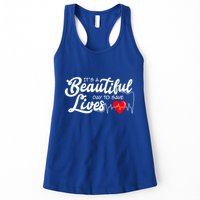ItS A Beautiful Day To Save Lives Funny Nurse Careers Nurse Gift Womens Tank Top