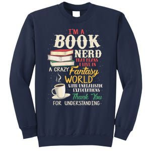 I'm a Book Nerd - Book Lover - Literature Sweatshirt