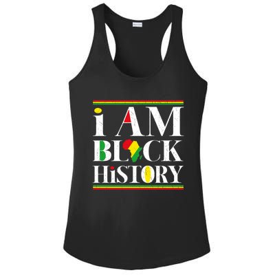 I Am Black History Month Juneteenth Freedom Day Independence Cute Gift Ladies PosiCharge Competitor Racerback Tank