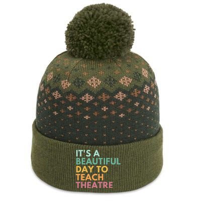 It's A Beautiful Day Teach Theatre Drama Teacher The Baniff Cuffed Pom Beanie