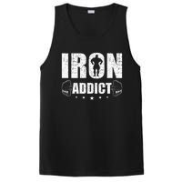 Iron Addict Bodybuilding Weightlifting Workout PosiCharge Competitor Tank