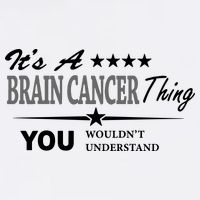 It's A Brain Cancer Thing You Wouldn't Understand Cancer Garment-Dyed Sweatshirt