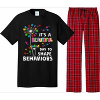 It's A Beautiful Day To Shape Behaviors Special Education Autism Awareness Pajama Set