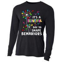 It's A Beautiful Day To Shape Behaviors Special Education Autism Awareness Cooling Performance Long Sleeve Crew