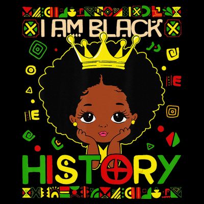 I Am Black History Month African American T-Shirt