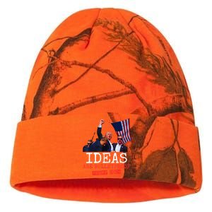 Ideas Are Bulletproof Trump 2024 Kati Licensed 12" Camo Beanie