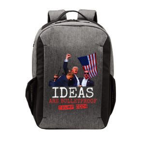 Ideas Are Bulletproof Trump 2024 Vector Backpack