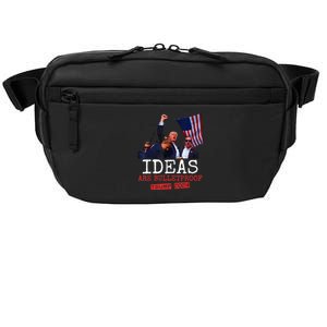 Ideas Are Bulletproof Trump 2024 Crossbody Pack