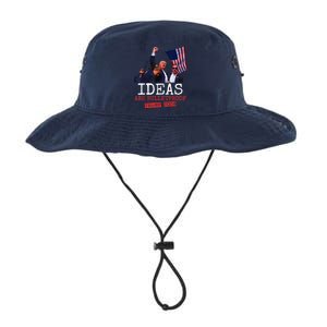 Ideas Are Bulletproof Trump 2024 Legacy Cool Fit Booney Bucket Hat