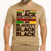 I Am Black Every Month But This Month I Am Blackity Black Black Cooling Performance Crew T-Shirt