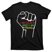 I Am Black And I Am Proud African American T-Shirt