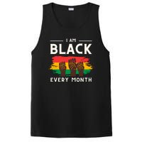 I Am Black Every Month But This Month I Am Blackity Black Black PosiCharge Competitor Tank