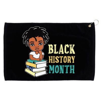 I Am Black History African American Black Pride Grommeted Golf Towel