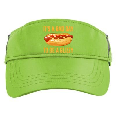 It’s A Bad Day To Be A Glizzy Hotdog Adult Drive Performance Visor