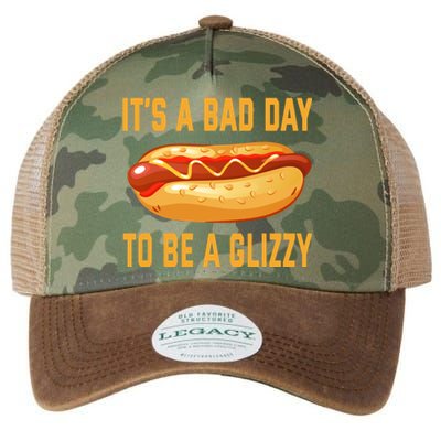 It’s A Bad Day To Be A Glizzy Hotdog Legacy Tie Dye Trucker Hat