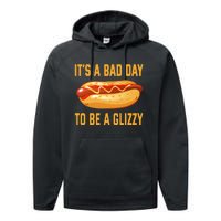 It’s A Bad Day To Be A Glizzy Hotdog Performance Fleece Hoodie