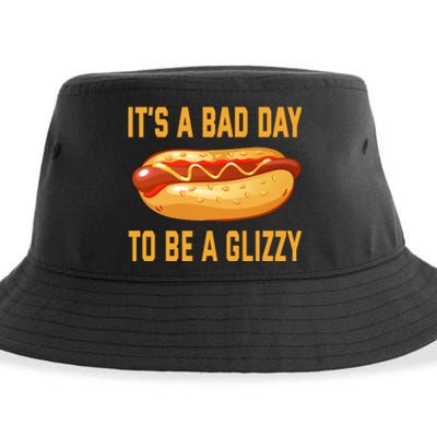 It’s A Bad Day To Be A Glizzy Hotdog Sustainable Bucket Hat