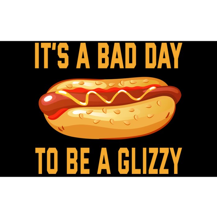 It’s A Bad Day To Be A Glizzy Hotdog Bumper Sticker