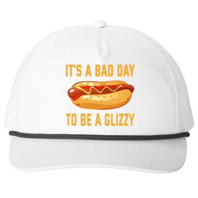 It’s A Bad Day To Be A Glizzy Hotdog Snapback Five-Panel Rope Hat