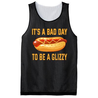 It’s A Bad Day To Be A Glizzy Hotdog Mesh Reversible Basketball Jersey Tank