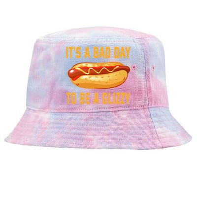 It’s A Bad Day To Be A Glizzy Hotdog Tie-Dyed Bucket Hat