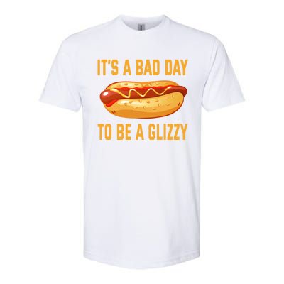 It’s A Bad Day To Be A Glizzy Hotdog Softstyle® CVC T-Shirt