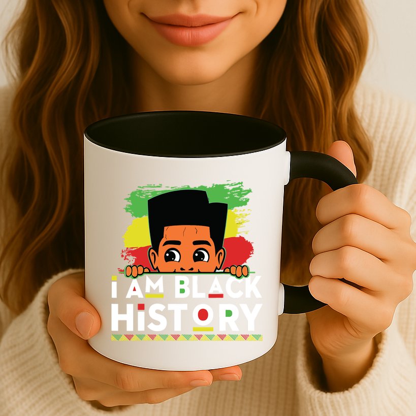 I Am Black History For Boy Black History Month Mug