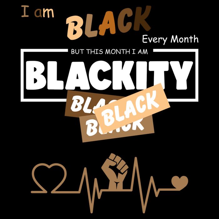 I Am Black Every Month But This Month I Am Blackity Black Impact Tech Backpack