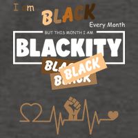 I Am Black Every Month But This Month I Am Blackity Black Vector Backpack