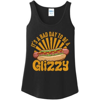 It’s A Bad Day To Be A Glizzy Hotdog Ladies Essential Tank