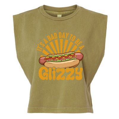 It’s A Bad Day To Be A Glizzy Hotdog Garment-Dyed Women's Muscle Tee