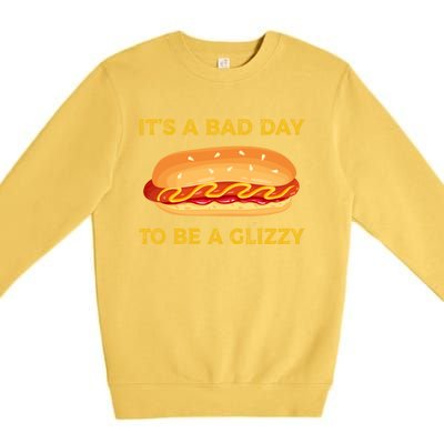 It’s A Bad Day To Be A Glizzy Hotdog Premium Crewneck Sweatshirt