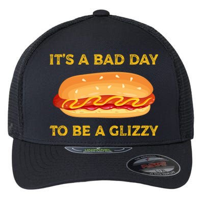 It’s A Bad Day To Be A Glizzy Hotdog Flexfit Unipanel Trucker Cap