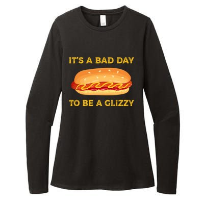 It’s A Bad Day To Be A Glizzy Hotdog Womens CVC Long Sleeve Shirt