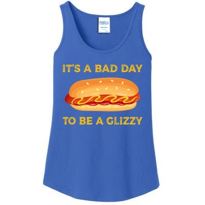 It’s A Bad Day To Be A Glizzy Hotdog Ladies Essential Tank