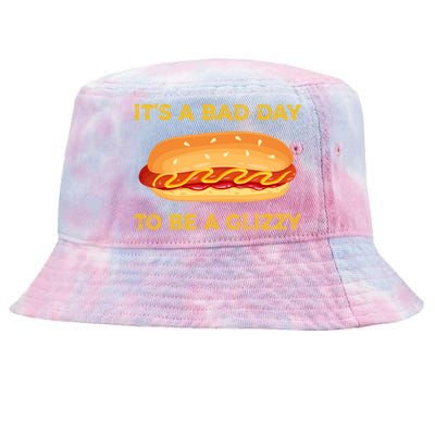 It’s A Bad Day To Be A Glizzy Hotdog Tie-Dyed Bucket Hat