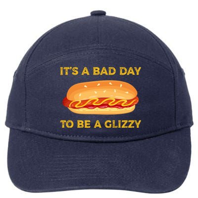 It’s A Bad Day To Be A Glizzy Hotdog 7-Panel Snapback Hat