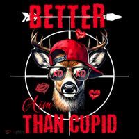 I Aim Better Than Cupid Hunting Valentine’S Day City Backpack