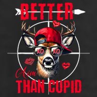 I Aim Better Than Cupid Hunting Valentine’S Day Adult Drive Performance Visor