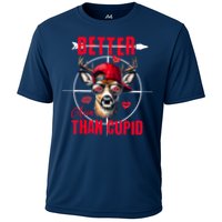 I Aim Better Than Cupid Hunting Valentine’S Day Cooling Performance Crew T-Shirt