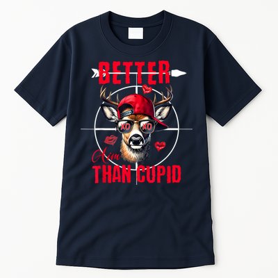 I Aim Better Than Cupid Hunting Valentine’S Day Tall T-Shirt