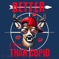 I Aim Better Than Cupid Hunting Valentine’S Day Sustainable Beanie