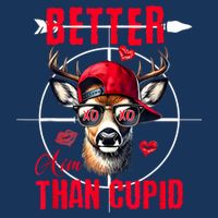 I Aim Better Than Cupid Hunting Valentine’S Day Cooling Performance Long Sleeve Crew