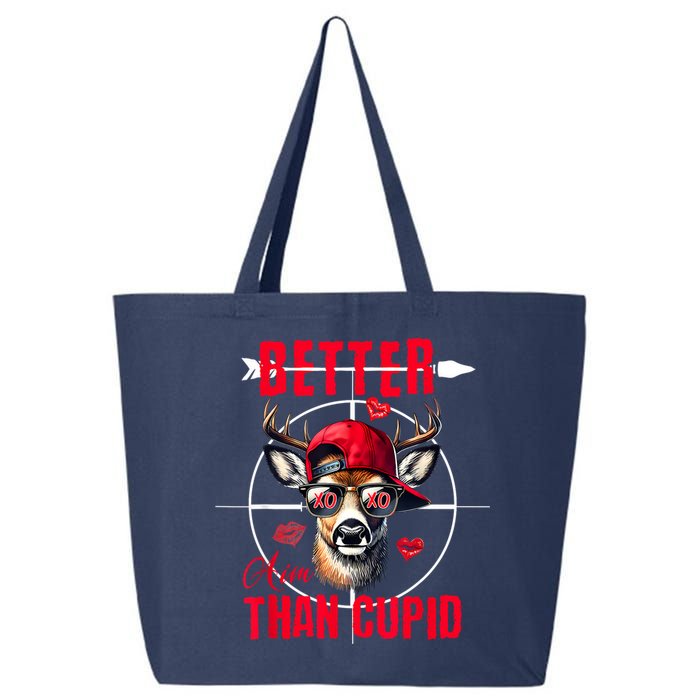 I Aim Better Than Cupid Hunting Valentine’S Day 25L Jumbo Tote