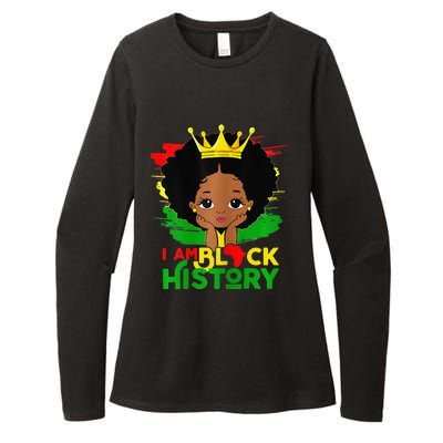 I Am Black History Black History Month Womens CVC Long Sleeve Shirt